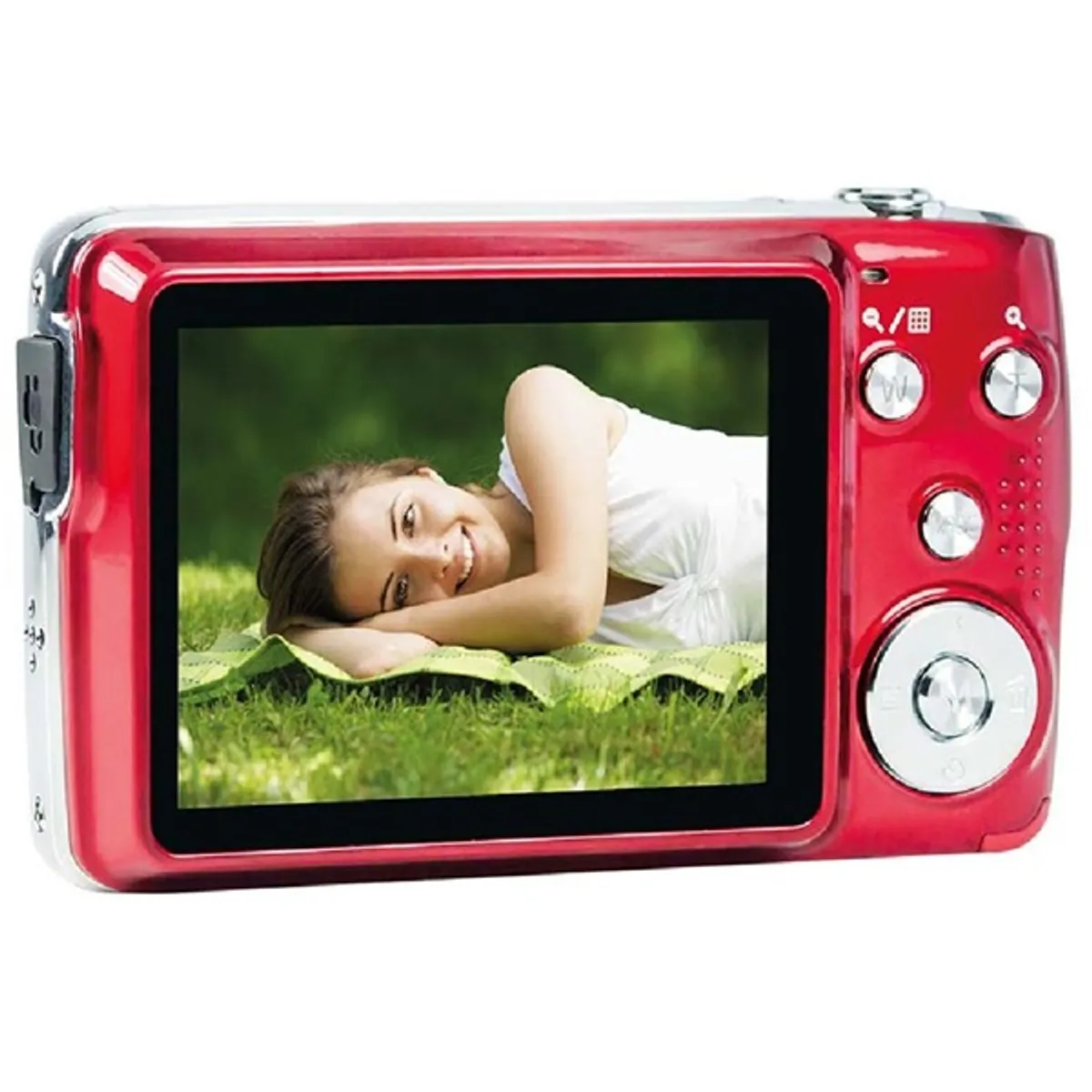 Agfa DC8200 kompakt digitális piros fényképezőgép #2