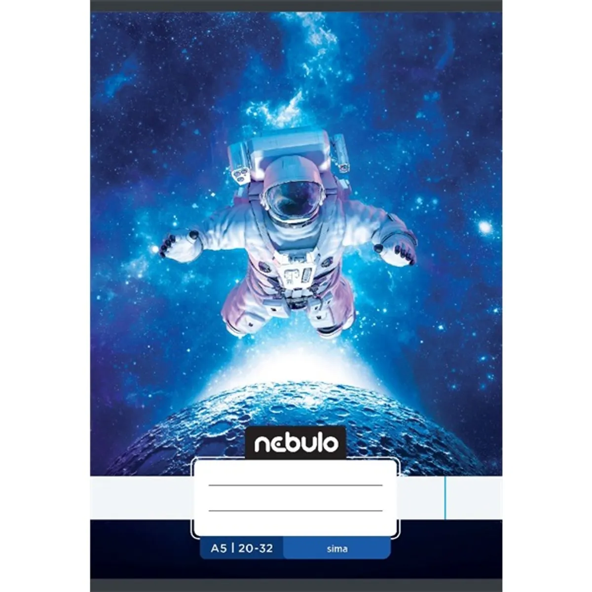 Nebulo Vagány minták A5 20-32 tűzött sima füzet #5