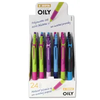 Sakota Oily 0,7mm kék tintájú vegyes színű golyóstoll #2