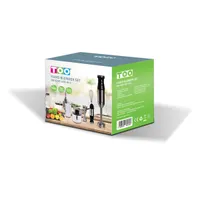TOO HB-600-501 3in1 fekete-inox botmixer #3