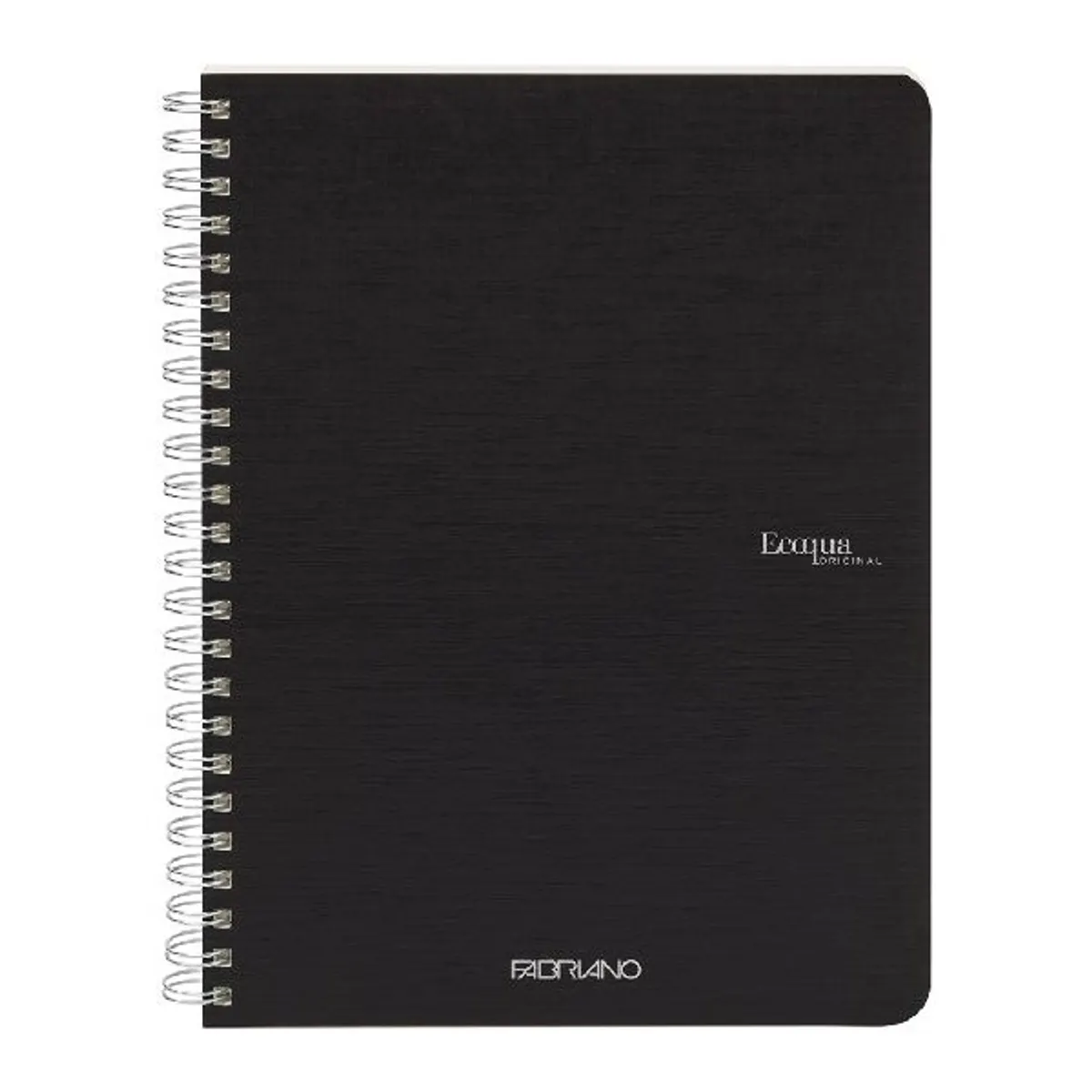 Fabriano Ecoqua A5 70lapos fekete sima spirálfüzet #1