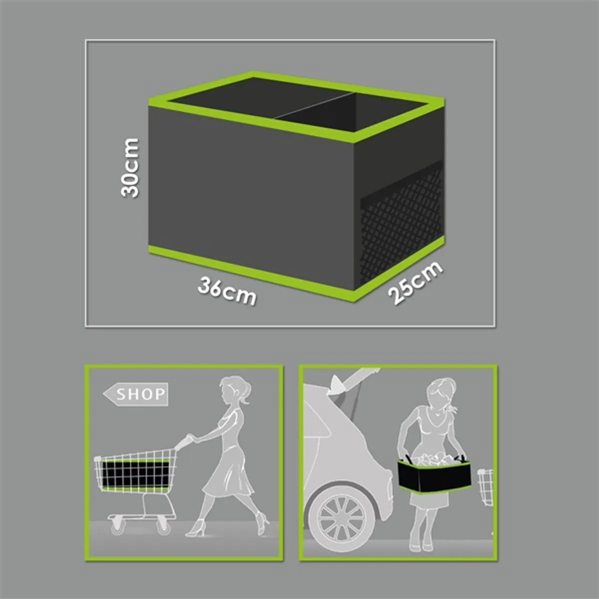 MNC 54924A csomagtartóba autós rendszerező #3