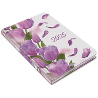 Realsystem 2026 Fiestina 5411-67 virágminta B6 zsebnaptár