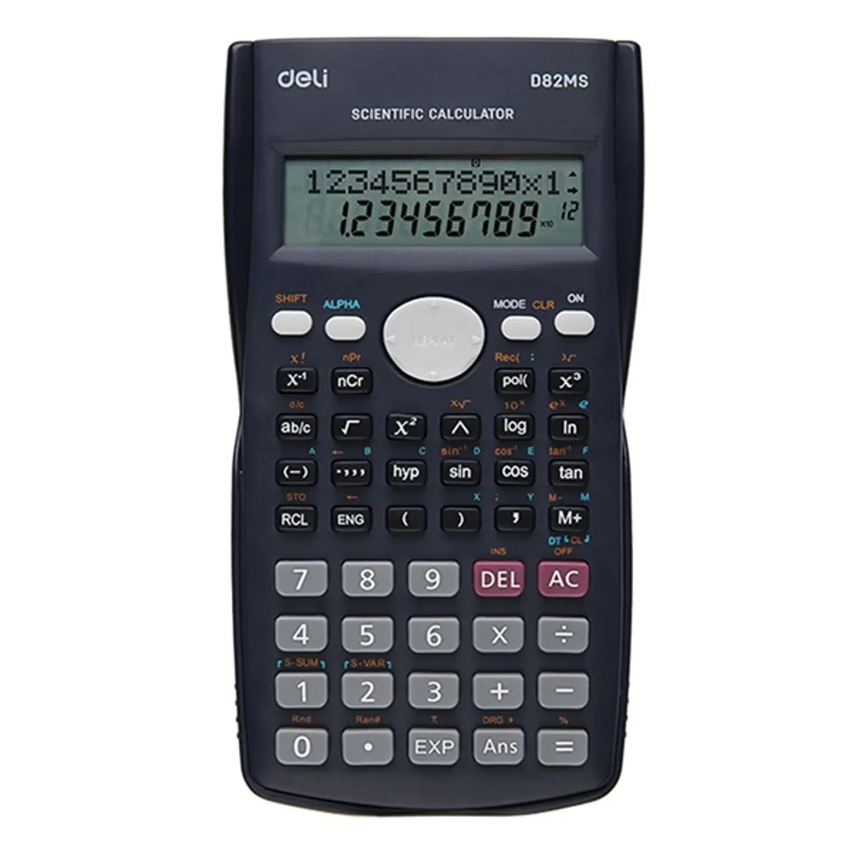 Deli Core D82MS 240 funkciós fekete tudományos számológép #1
