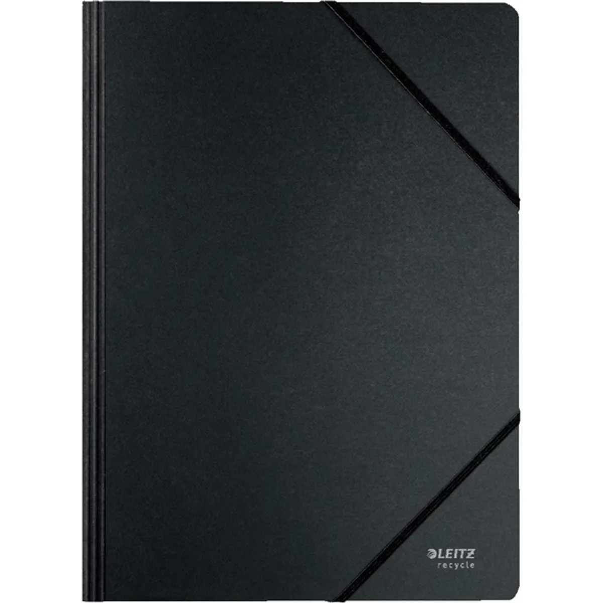 Leitz Recycle A4 karton fekete gumis mappa #1