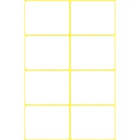 Avery 3078 38x29mm univerzális 40db-os etikett #2