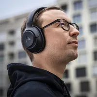 LAMAX NoiseComfort2 Bluetooth ANC Aktív zajszűrős fekete fejhallgató #9