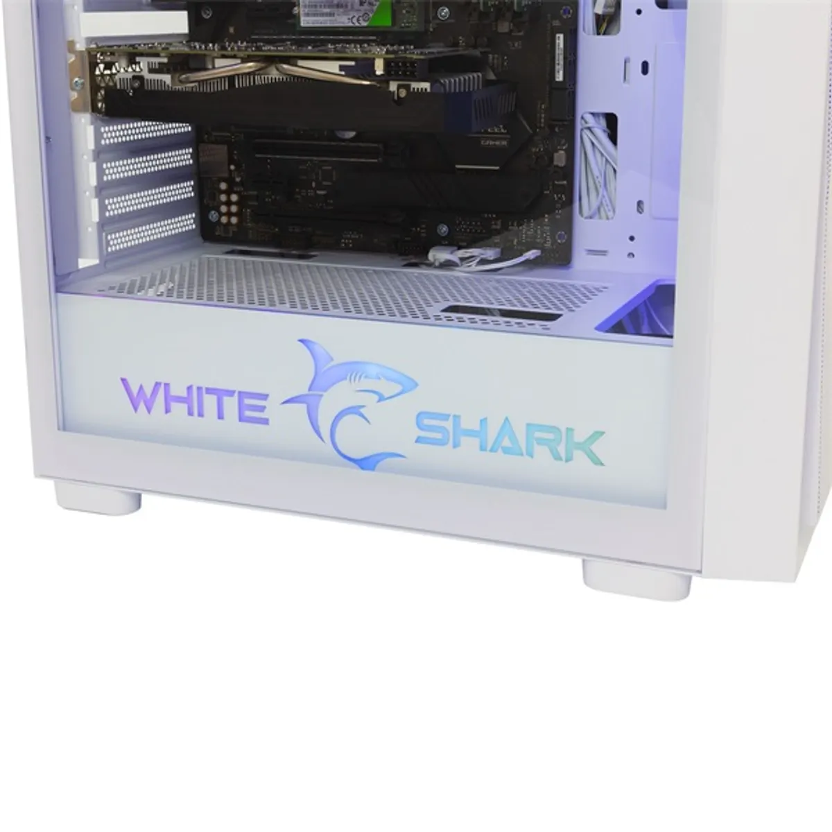 White Shark GCC-2401W Warhead fehér (táp nélküli switch) ablakos E-ATX ház #2