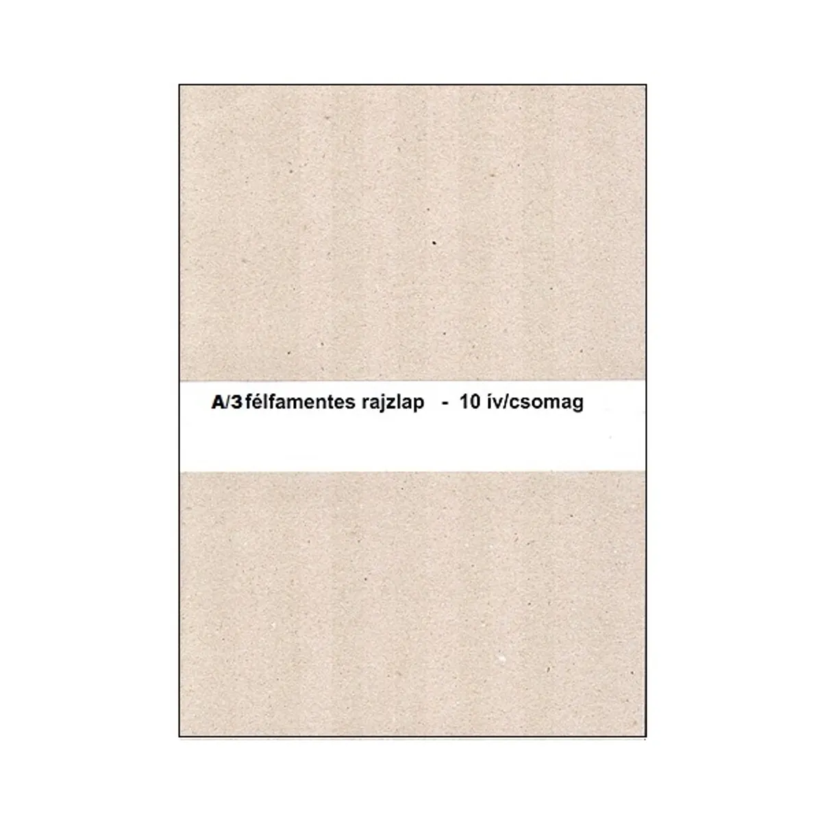 A3 félfamentes 10db/csomag rajzlap #1