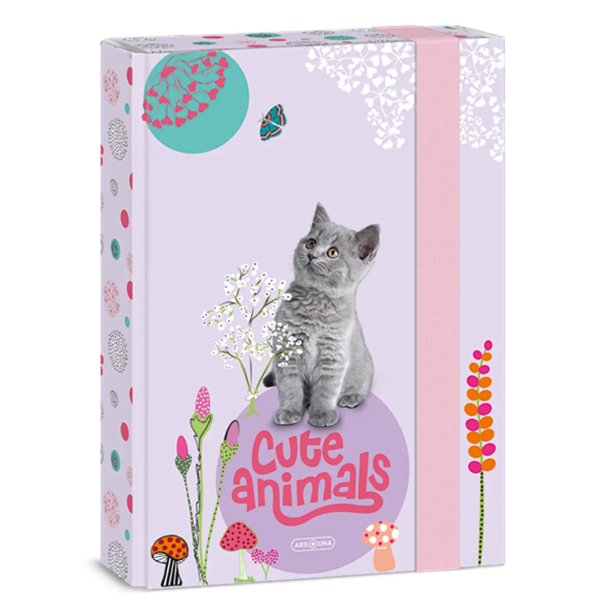 Ars Una Cute Animals-Kitten 24 (5368) A5 füzetbox #1