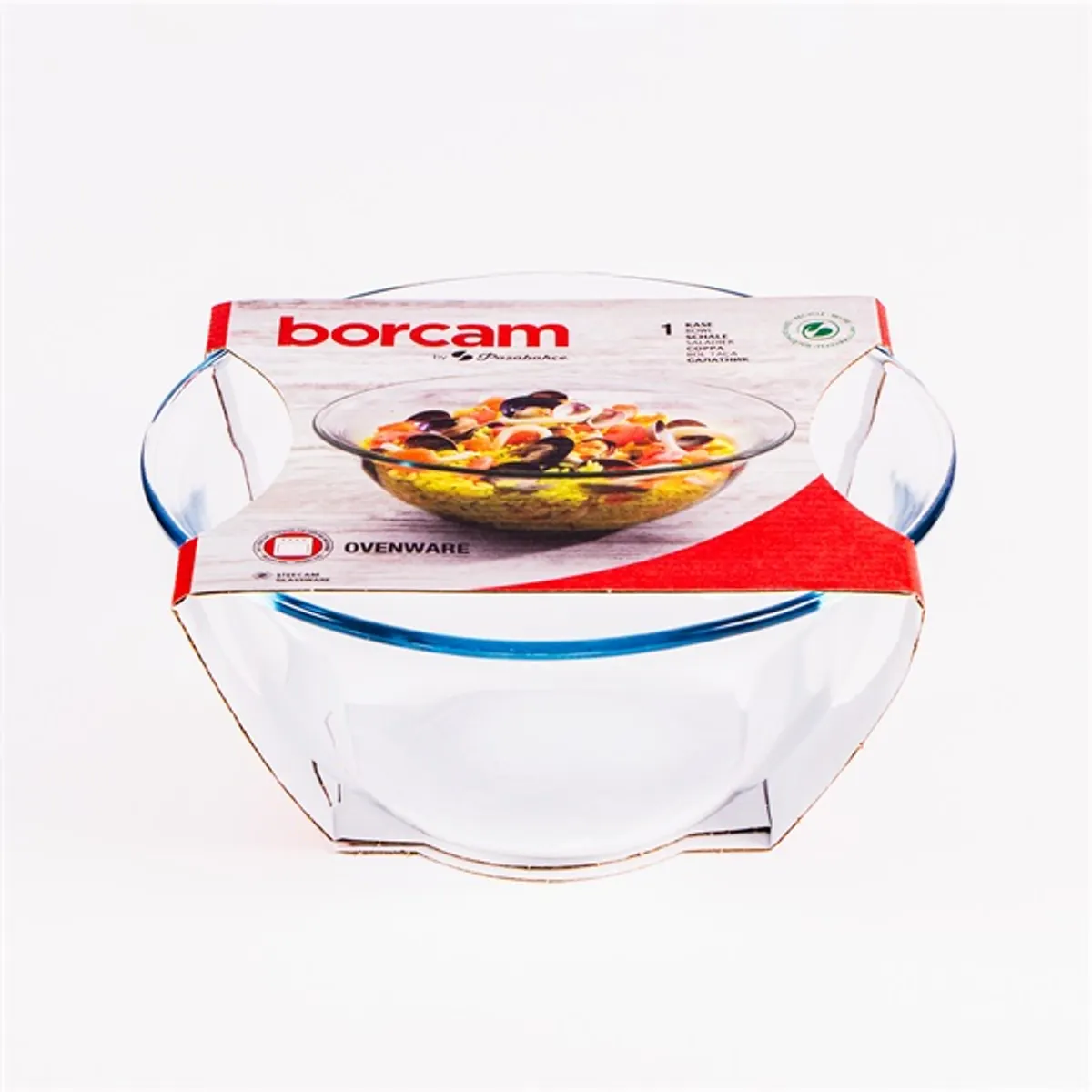 BORCAM hőálló keverőtál 1.900ml, 215*104mm #1