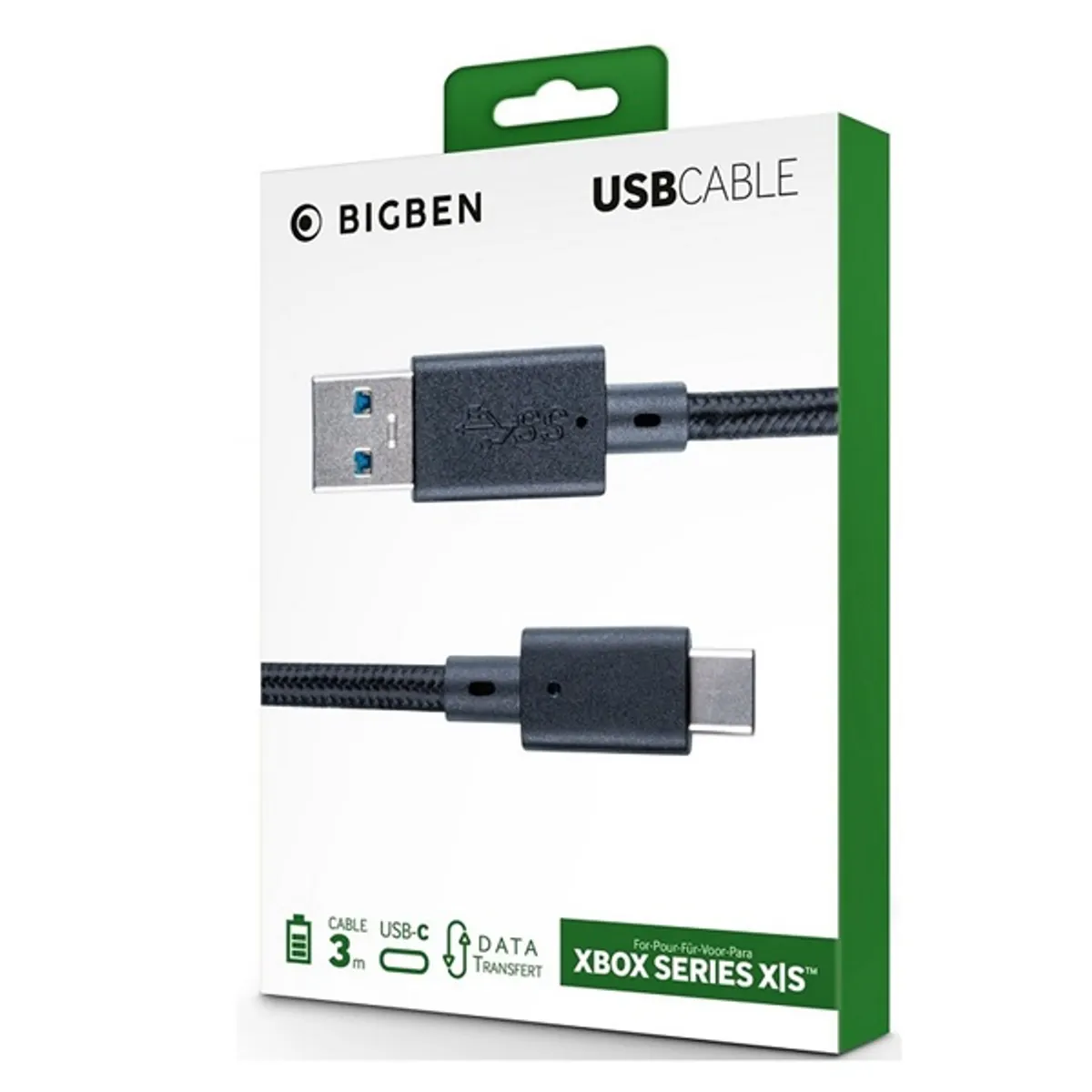 BigBen 2807140 3m Xbox Series X USB kábel #1