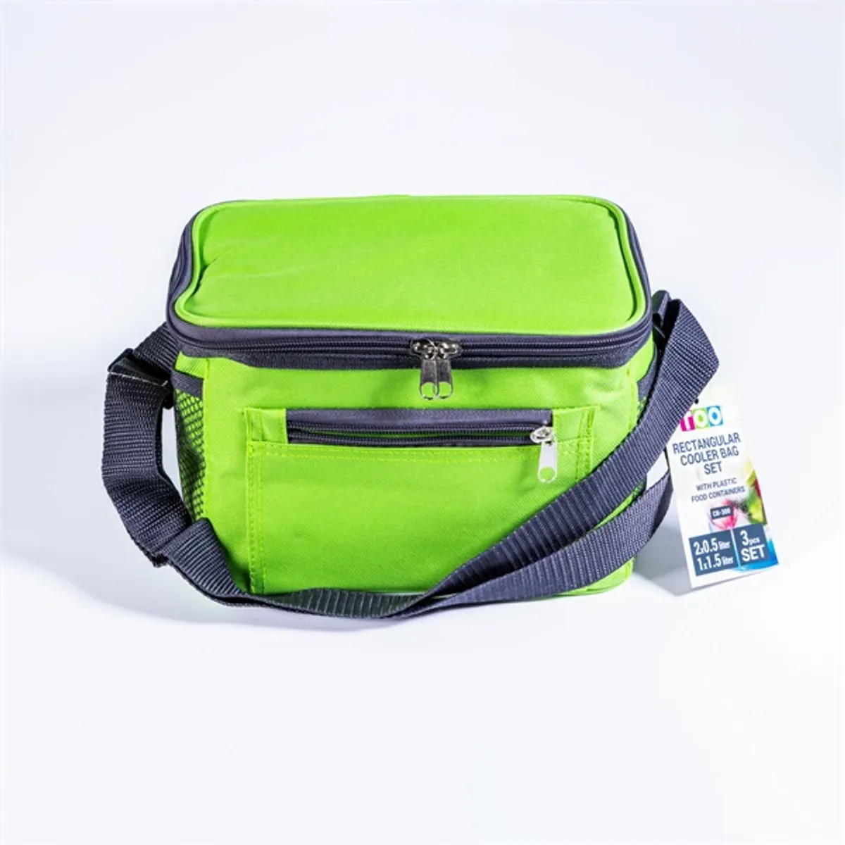 TOO CB-300 Hűtőtáska, ételhordó téglalap alakú ételtartóval #1