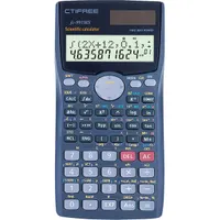 CTIFREE FC-991 MS tudományos számológép, 80x155mm, dual power, 2 év garancia