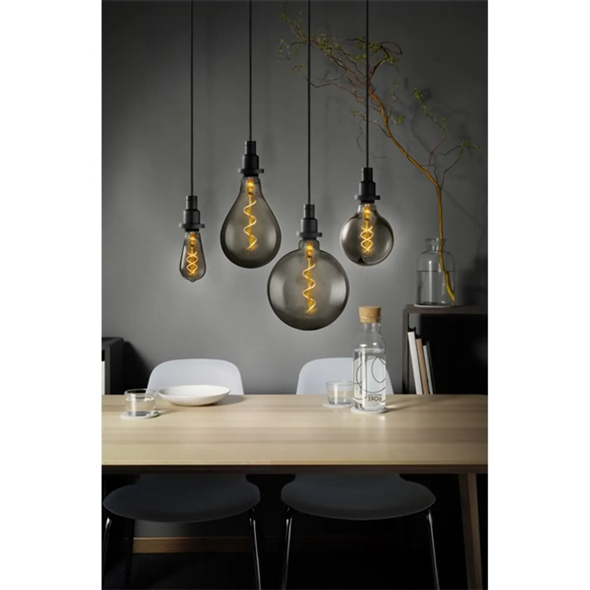 Osram Vintage átlátszó üveg búra/5W/110lm/1800K/E27 LED körte izzó #3