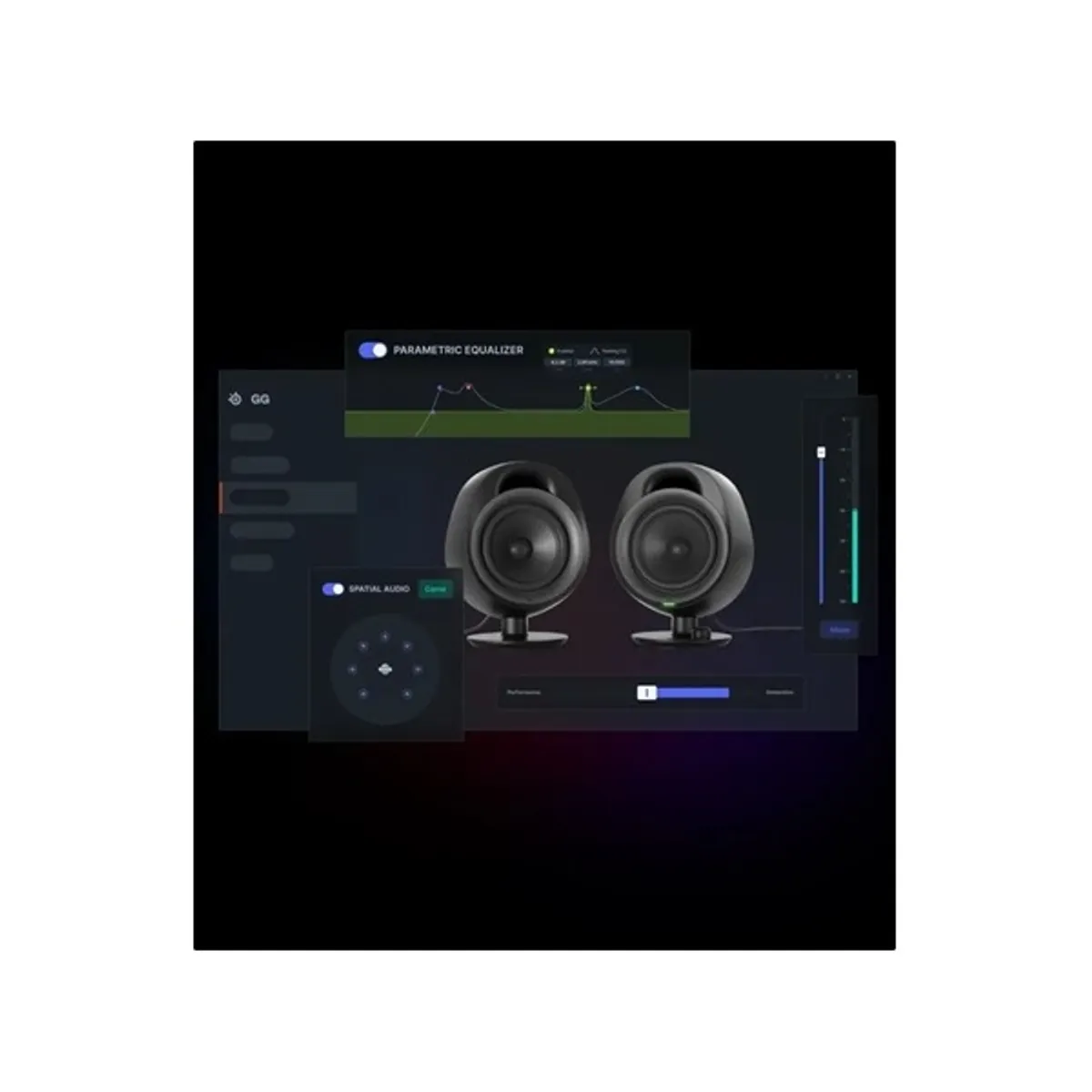 Steelseries Arena 3 fekete hangszóró #6