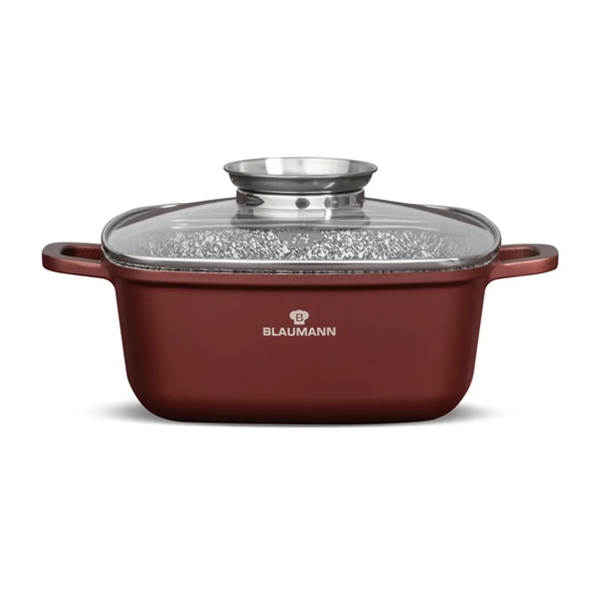 Blaumann BL-4091 Cerastone Collection 22 cm-es négyzet alakú edény fedővel #1