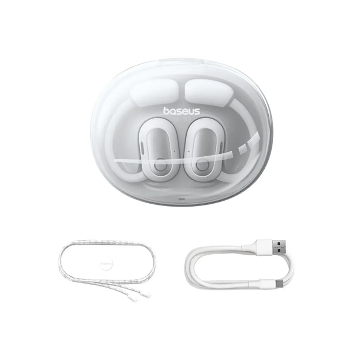 Baseus A00064400221-00 Eli Sport 1 Open-Ear True Wireless fehér fülhallgató #6