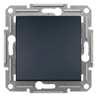 Schneider EPH0700171 ASFORA rugós bekötésű antracit egypólusú nyomó