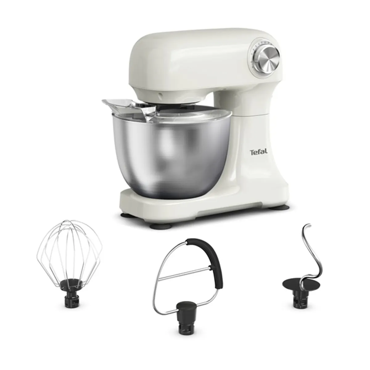 Tefal QB140AF0 Bake Easy Rise 800W, 3,5L, krém konyhai robotgép #1