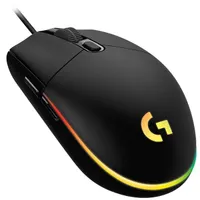 Logitech G203 Lightsync fekete gamer egér #4