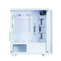Zalman T4 PLUS White fehér (táp nélküli) ablakos mATX ház #3