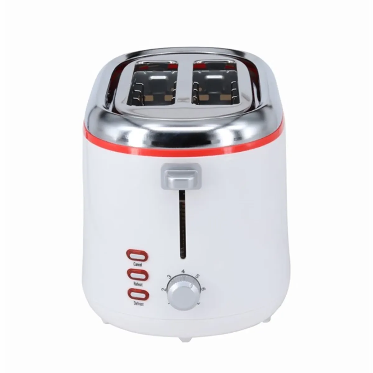 TOO TO-343-WR 850W fehér 2 szeletes kenyérpirító #2