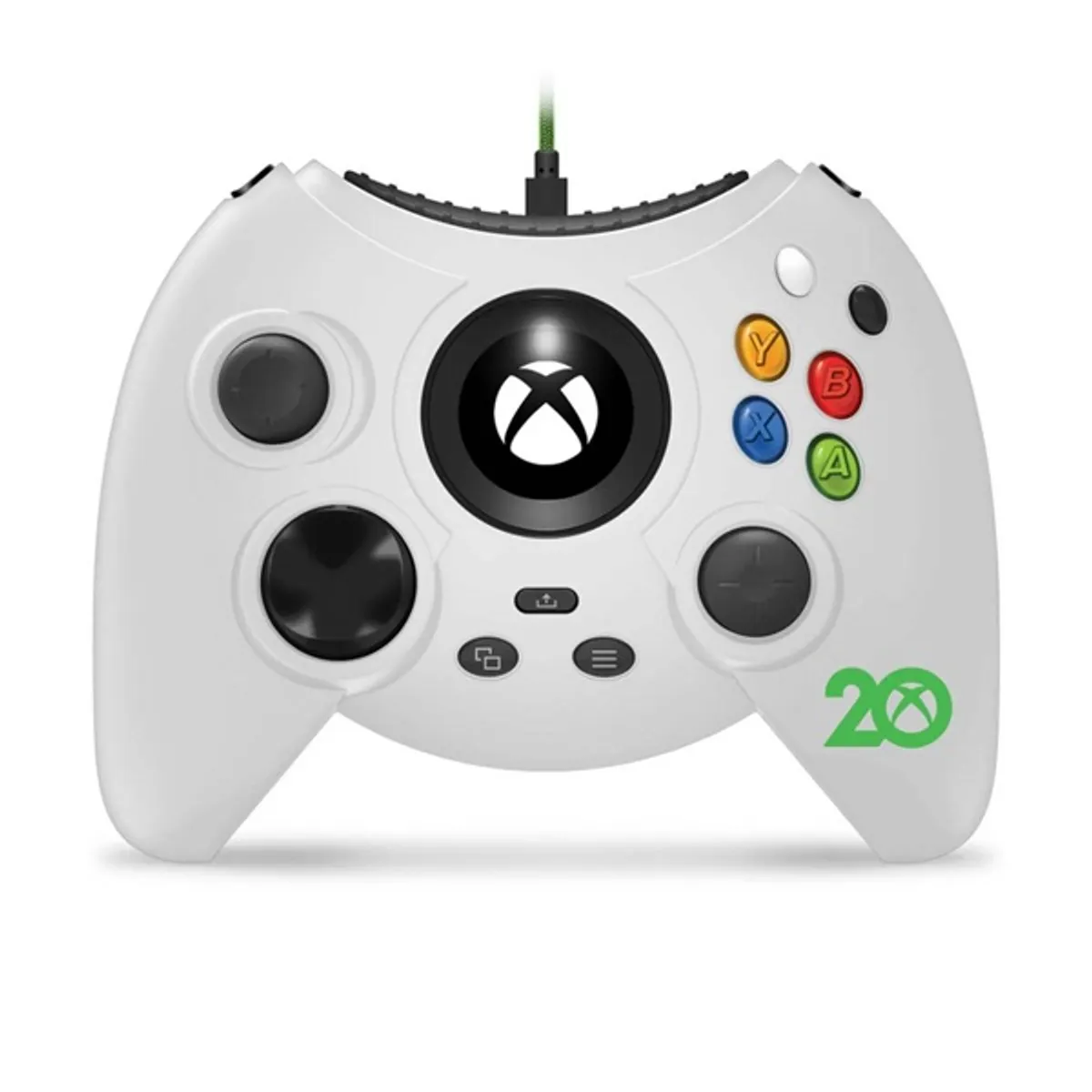 Hyperkin M02668-ANWH Duke Xbox Series|One/Windows 11|10 20.Évf. Xbox liszenszelt vezetékes fehér kontroller #2