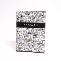 Friends A4 kockás 87-32 iskolai tűzött füzet #5