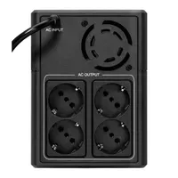 EATON 5E Gen2 5E1600UD USB DIN 900W fekete szünetmentes tápegység #3