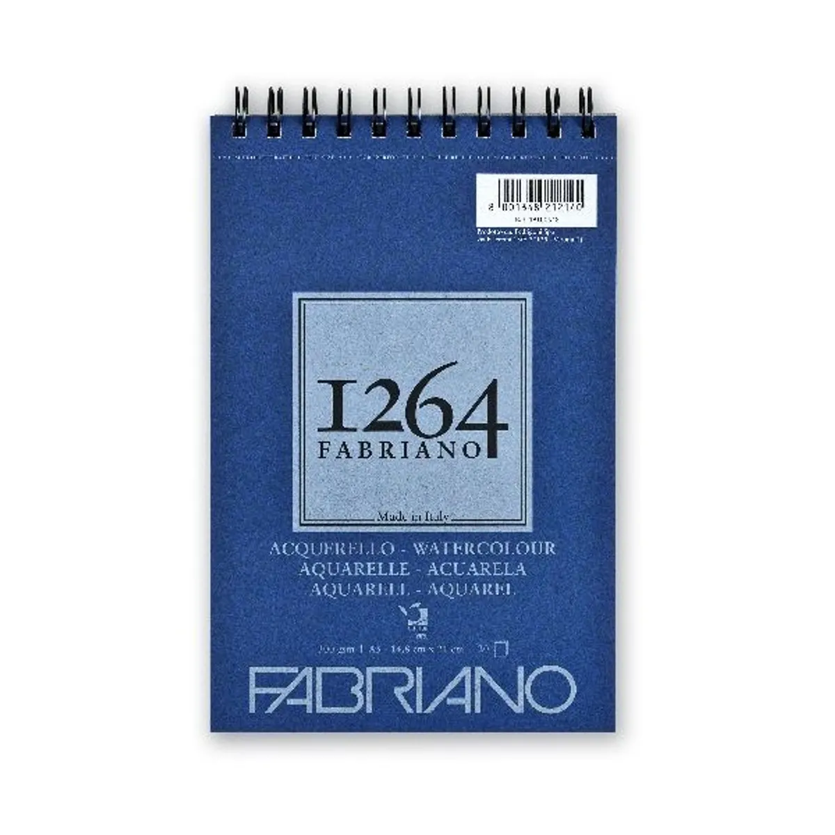Fabriano 1264 Watercolour 300g A5 20lapos spirálkötött akvarell tömb #1