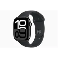 Apple Watch S10 GPS (46mm) kozmoszfekete alumínium tok, fekete sportszíj (M/L) okosóra #1