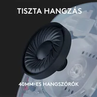 Logitech G435 Lightspeed Wireless kék gamer headset #3