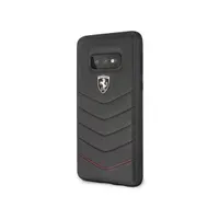 Ferrari Heritage Samsung S10 Lite tűzdelt bőr kemény fekete tok #4