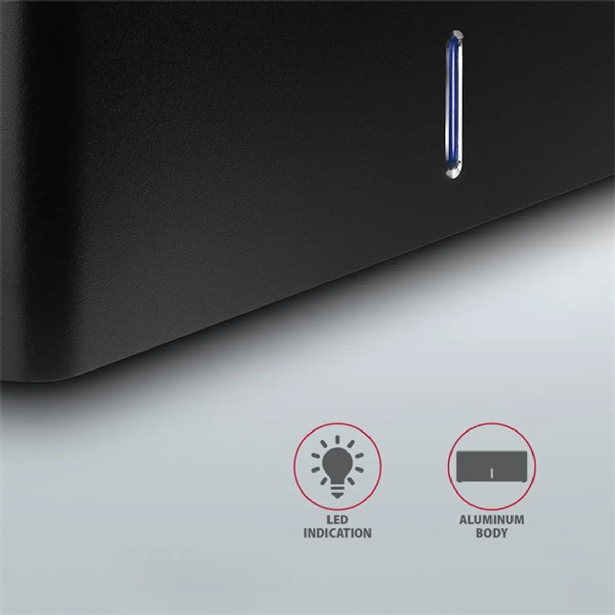 Axagon ADSA-SN USB 3.0 SATA fekete dokkoló állomás #7