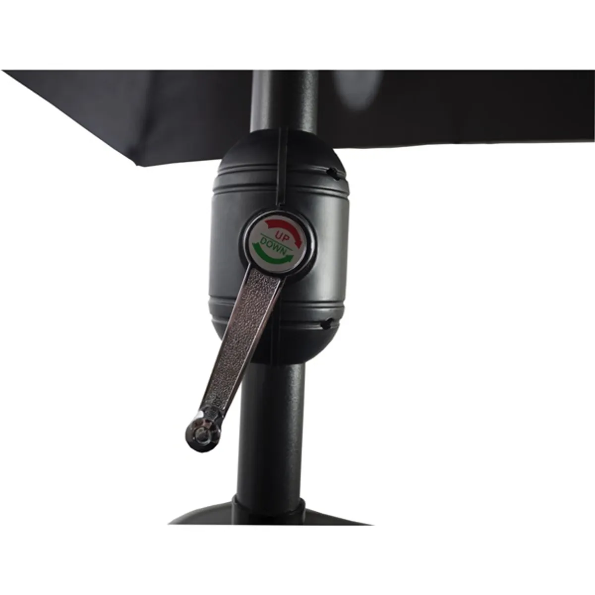 Fieldmann FDZN 5007 fémvázas fekete színű napernyő #2