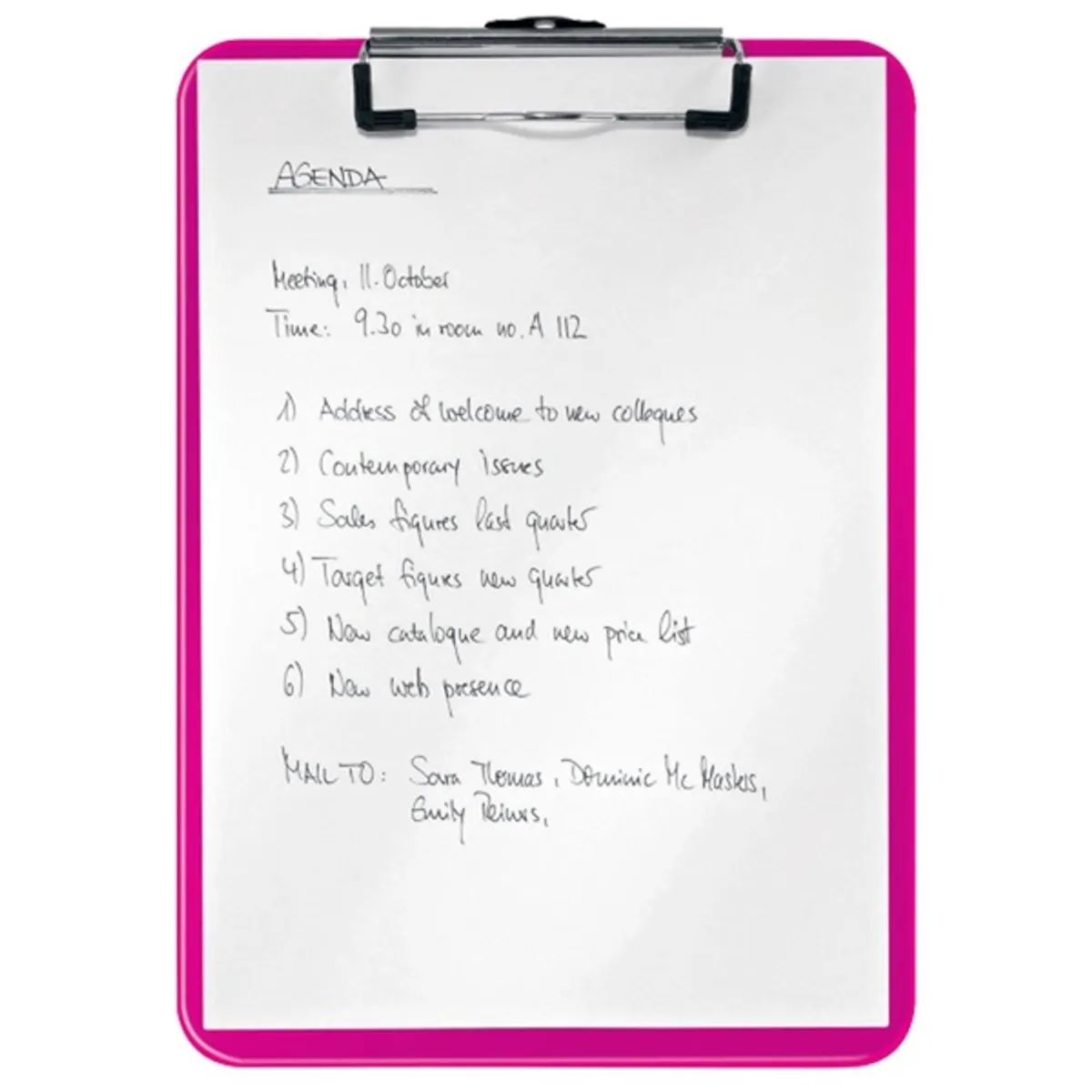 Leitz Wow rózsaszín felírótábla #2