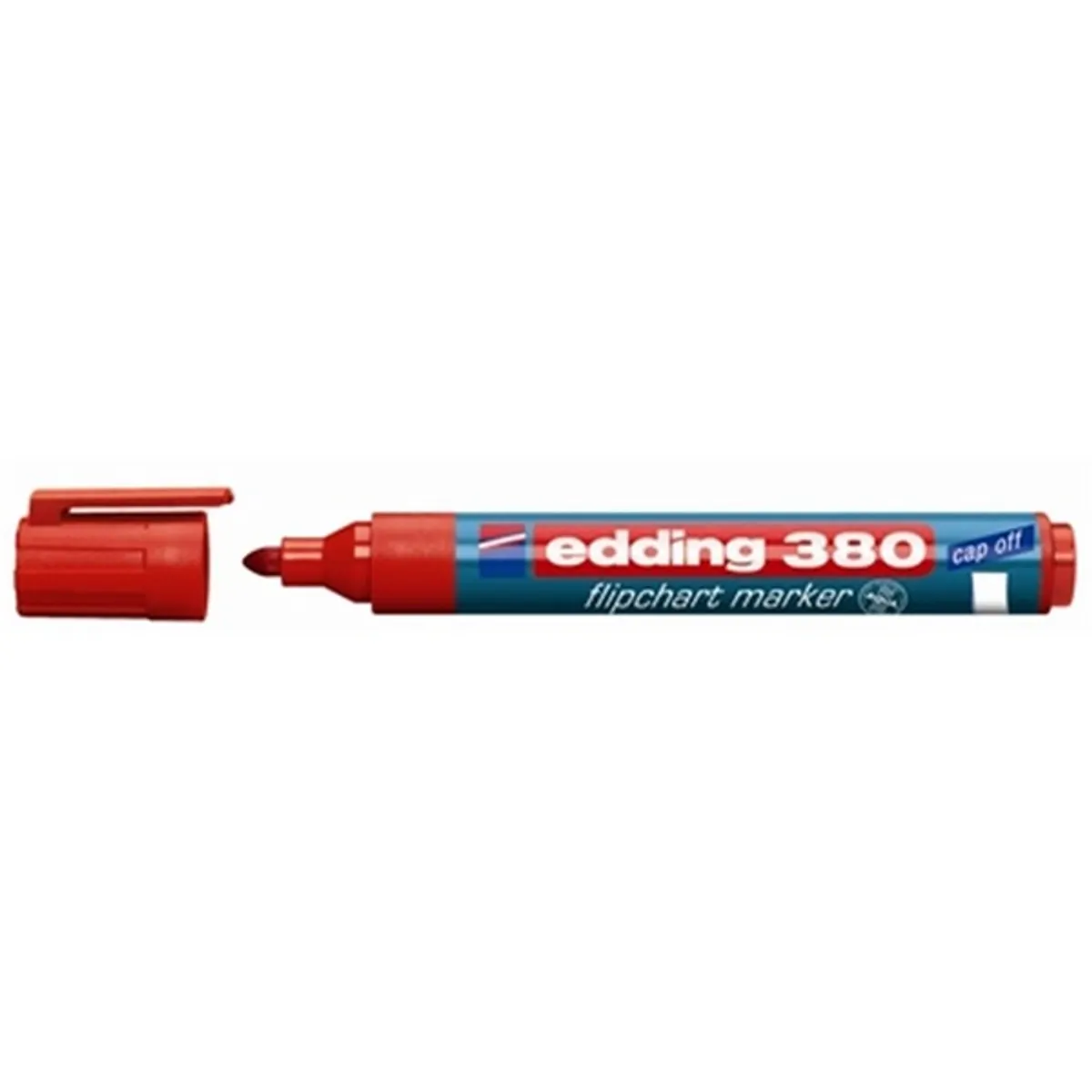 Edding 380 kerek hegyű piros flipchart marker #1