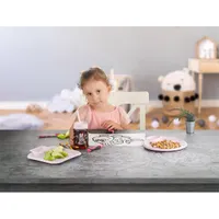 IRIS Atlanta üveg italos palack szívószállal 315ml, rózsaszín vagy piros színben HN-1756 #3