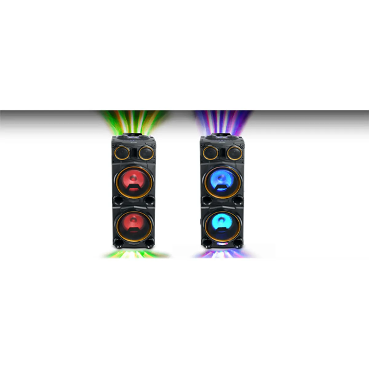 Muse M-1988 DJ partybox FM rádióval #7