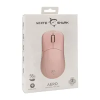 White Shark WS GM-5015P AERO-B vezeték nélküli rózsaszín gamer egér #7