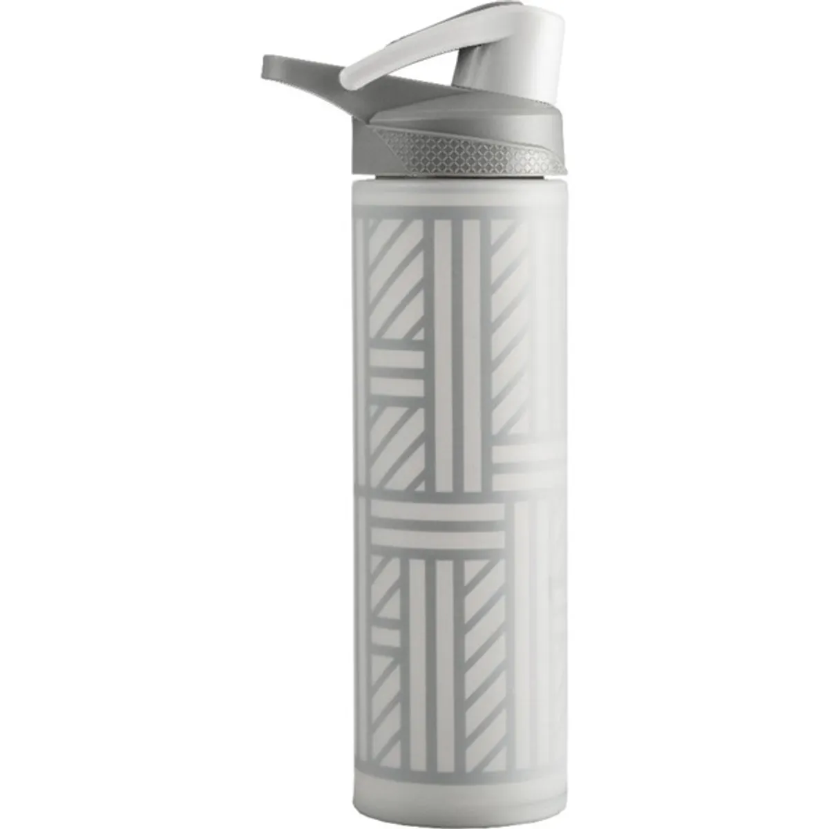 Wabo 600ml szürke üveg csatos kulacs #1