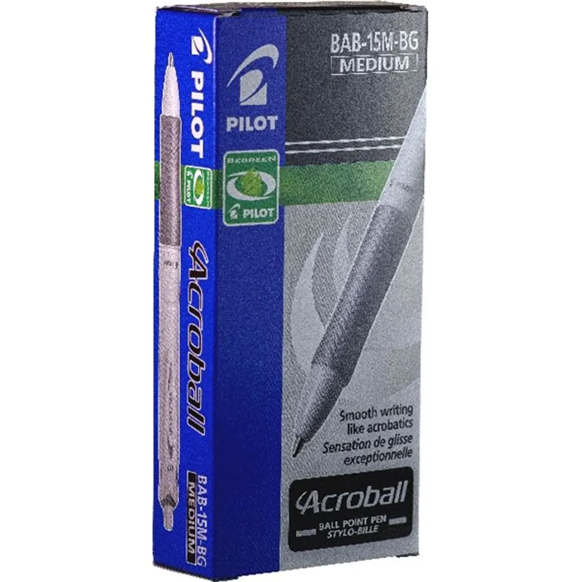 Pilot Acroball BeGreen Pure White 10 db/csomag kék golyóstoll #1