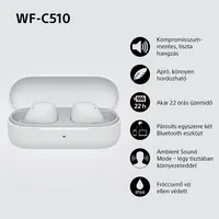 Sony WFC510W.CE7 True Wireless Bluetooth fehér fülhallgató #6