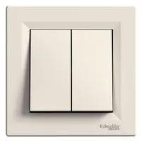 Schneider EPH0300123 ASFORA rugós bekötésű bézs csillárkapcsoló