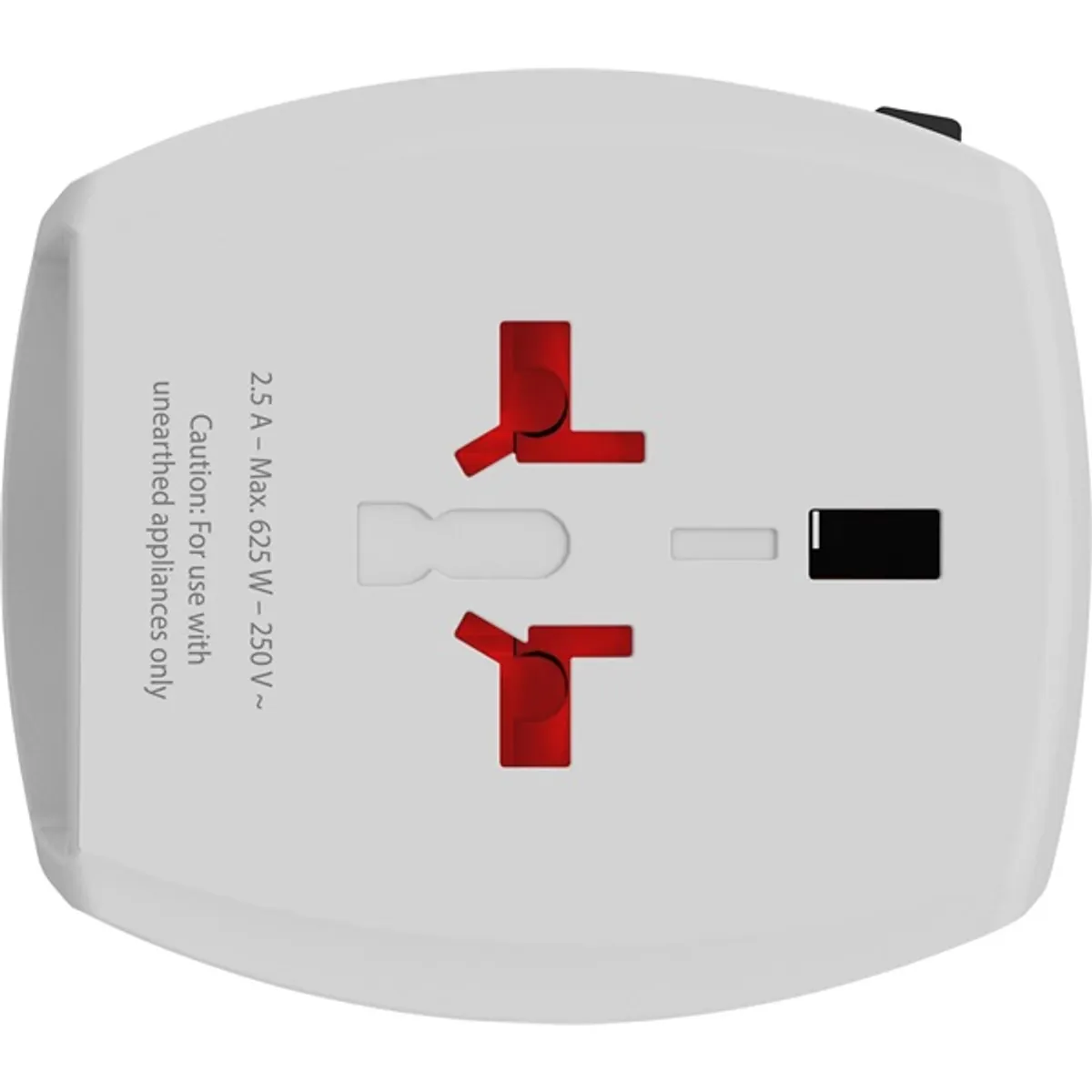 Skross MUVUSB-A-C USB/Type-C töltő bemenettel világutazó adapter #2
