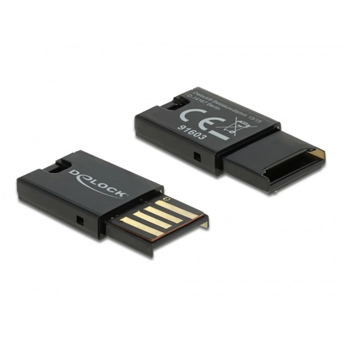 Delock 91603 Micro SD memóriakártyákhoz USB 2.0 kártyaolvasó #1