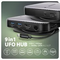 Axagon HMC-UFO USB-C 10Gbps UFO 9in1 hub #2
