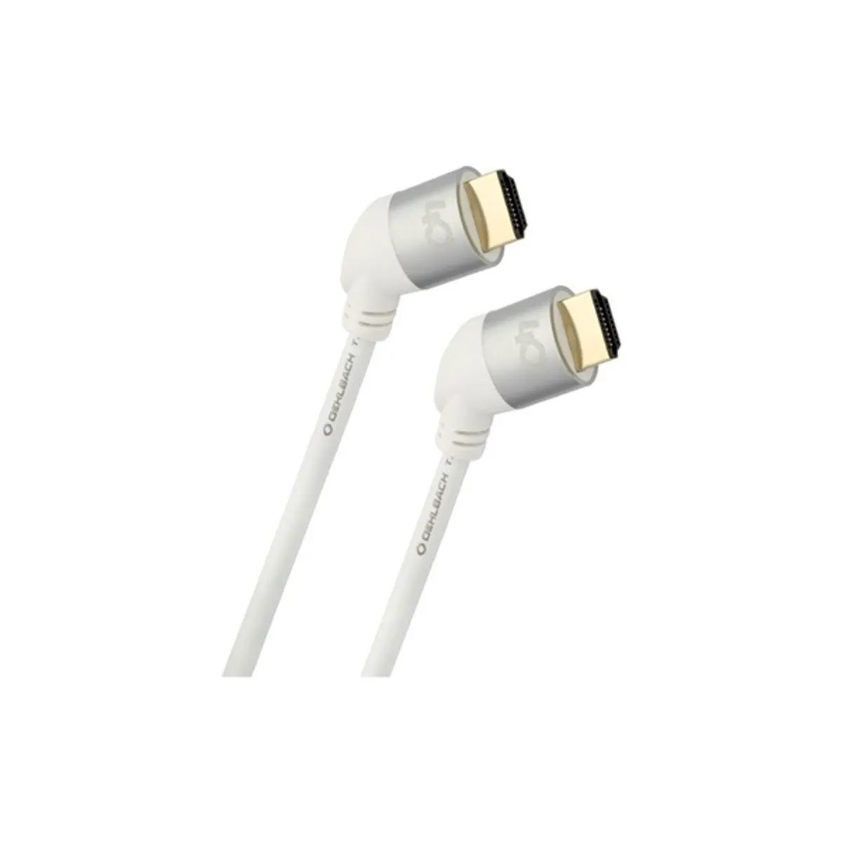 Oehlbach 138 Easy Connect HS. 40 1,44m 4K High Speed fehér HDMI kábel ethernettel #1