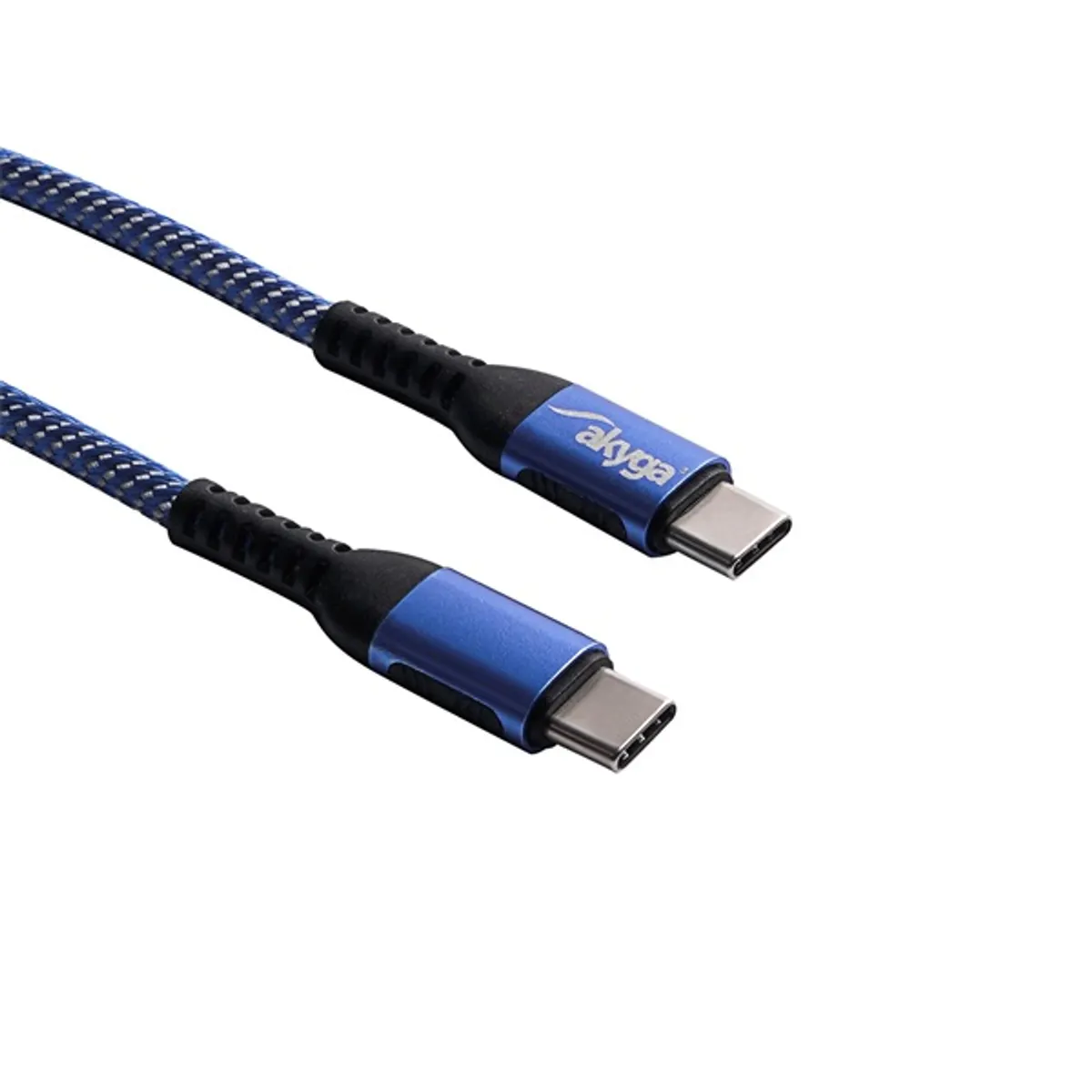 Akyga AK-USB-38 1,8m Type C - Type C kék adat- és töltőkábel #2